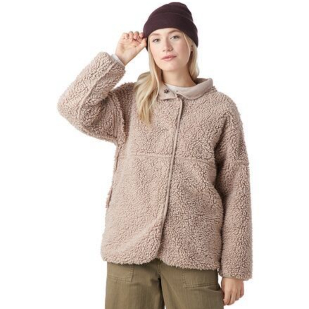 Dylan Malibu Faux Sherpa- Suede Reversible Dune Jacket Sz.Med.Brown NWT